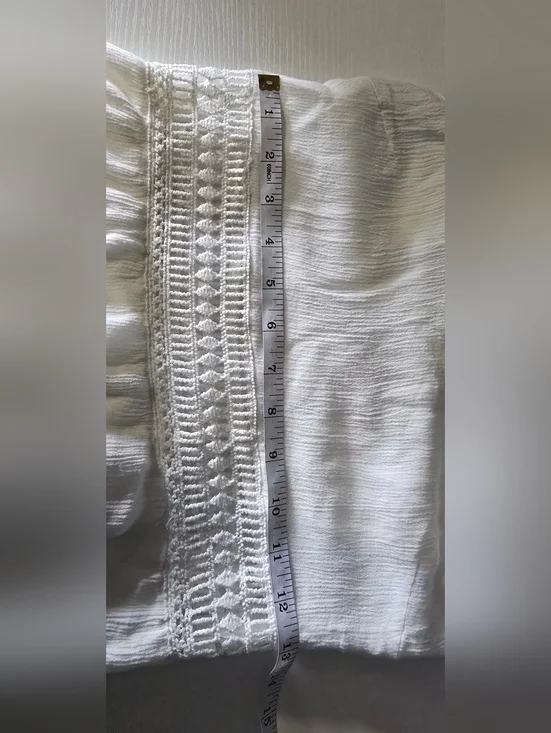 Altar'd State White Crochet-Waist Maxi Dress - Picture 7 of 8